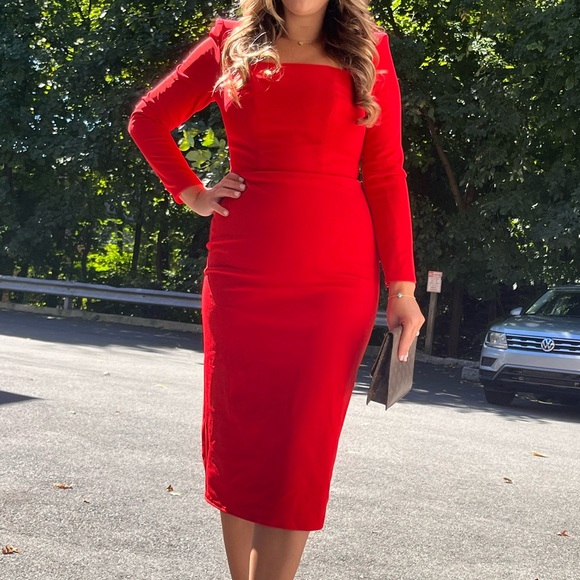 The Label red dress - Picture 2 of 4